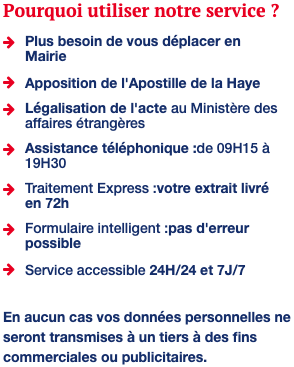 Pourquoi utiliser notre service ?
